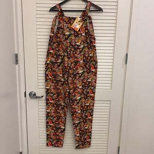Brand new with tags Lucy and Yak organic cotton overalls.